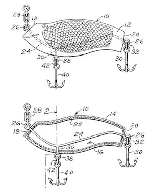 Ben Smith Swimming Minnow Patent